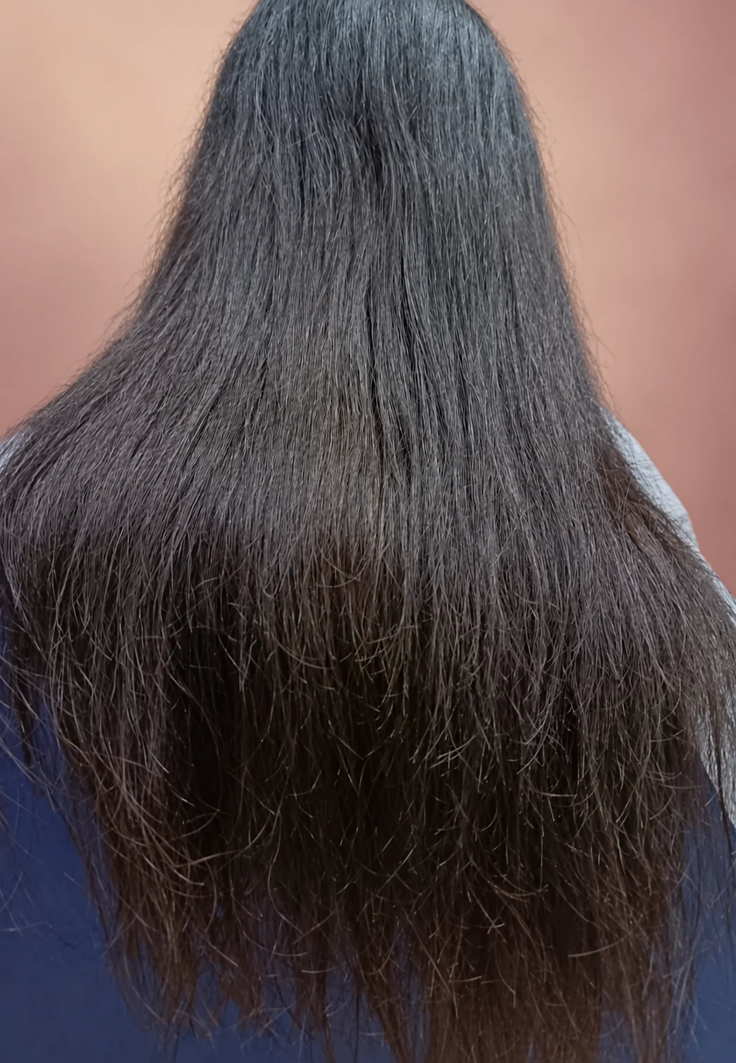 Antes del tratamiento de Balayage