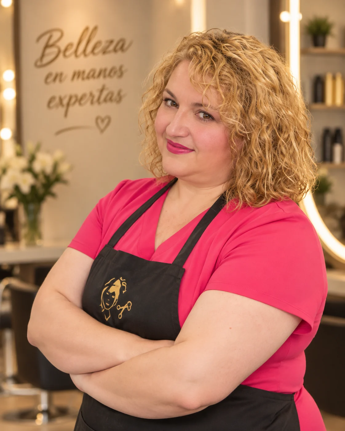 Nelcy Alejandra Bastías, estilista y peluquera profesional de Amaromatiz